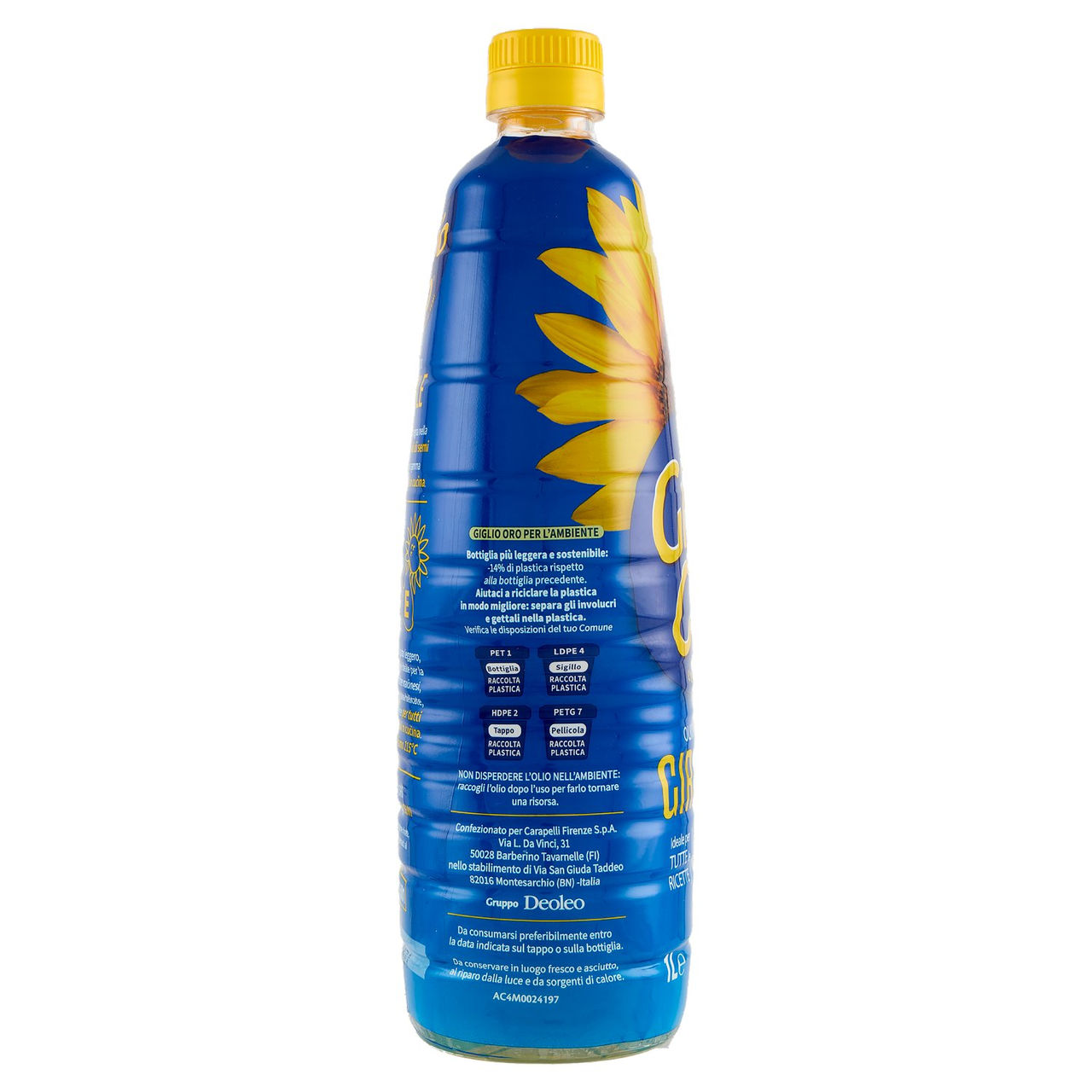 Gigli Oro Olio di Semi di Girasole 1 L
