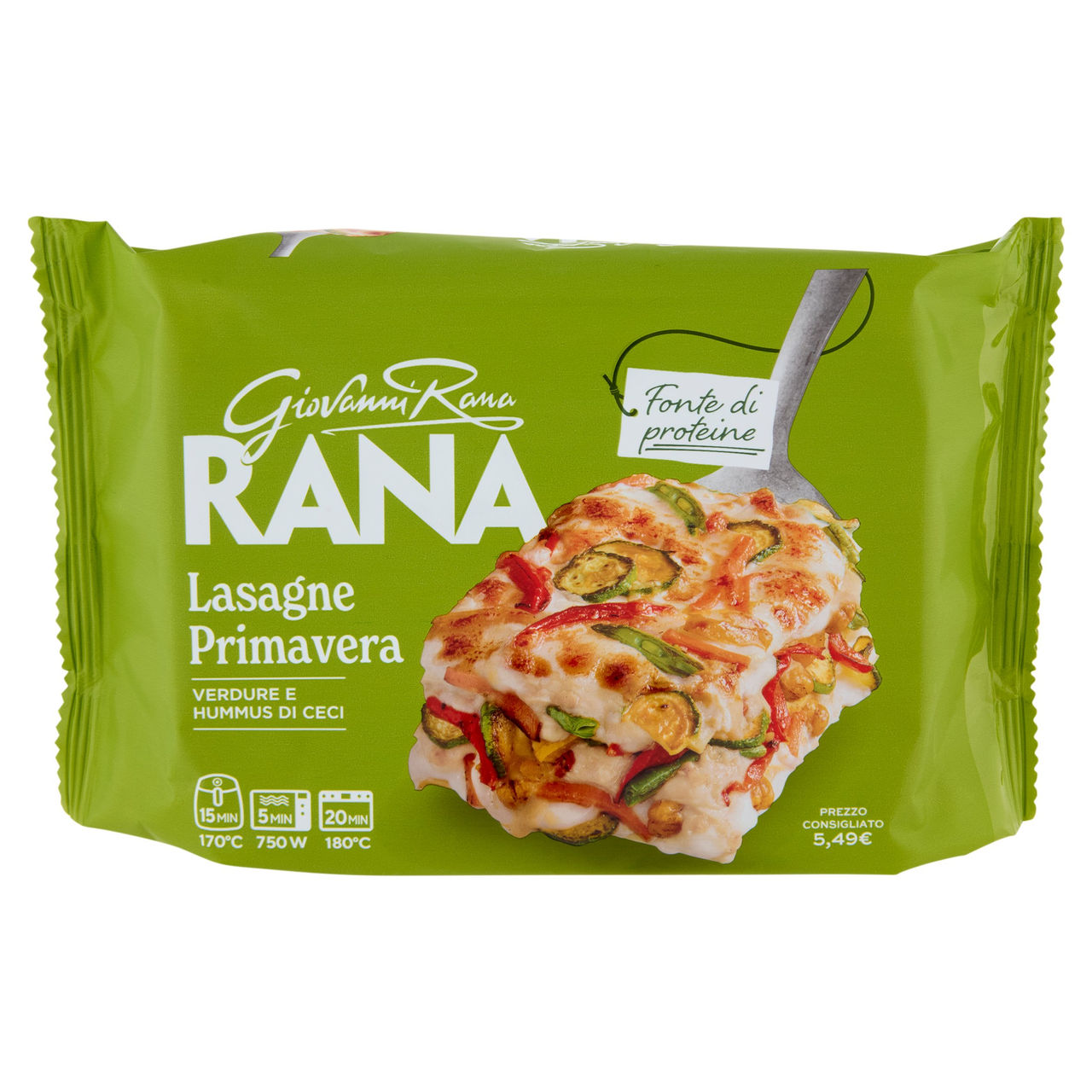 Giovanni Rana Lasagne Primavera Verdure e Hummus di Ceci 350 g