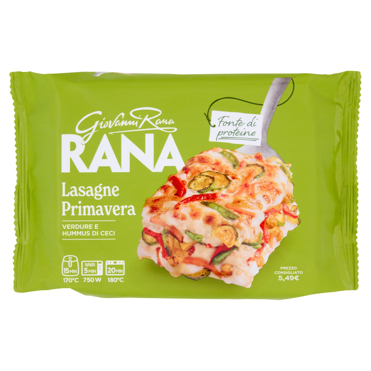 Giovanni Rana Lasagne Primavera Verdure e Hummus di Ceci 350 g