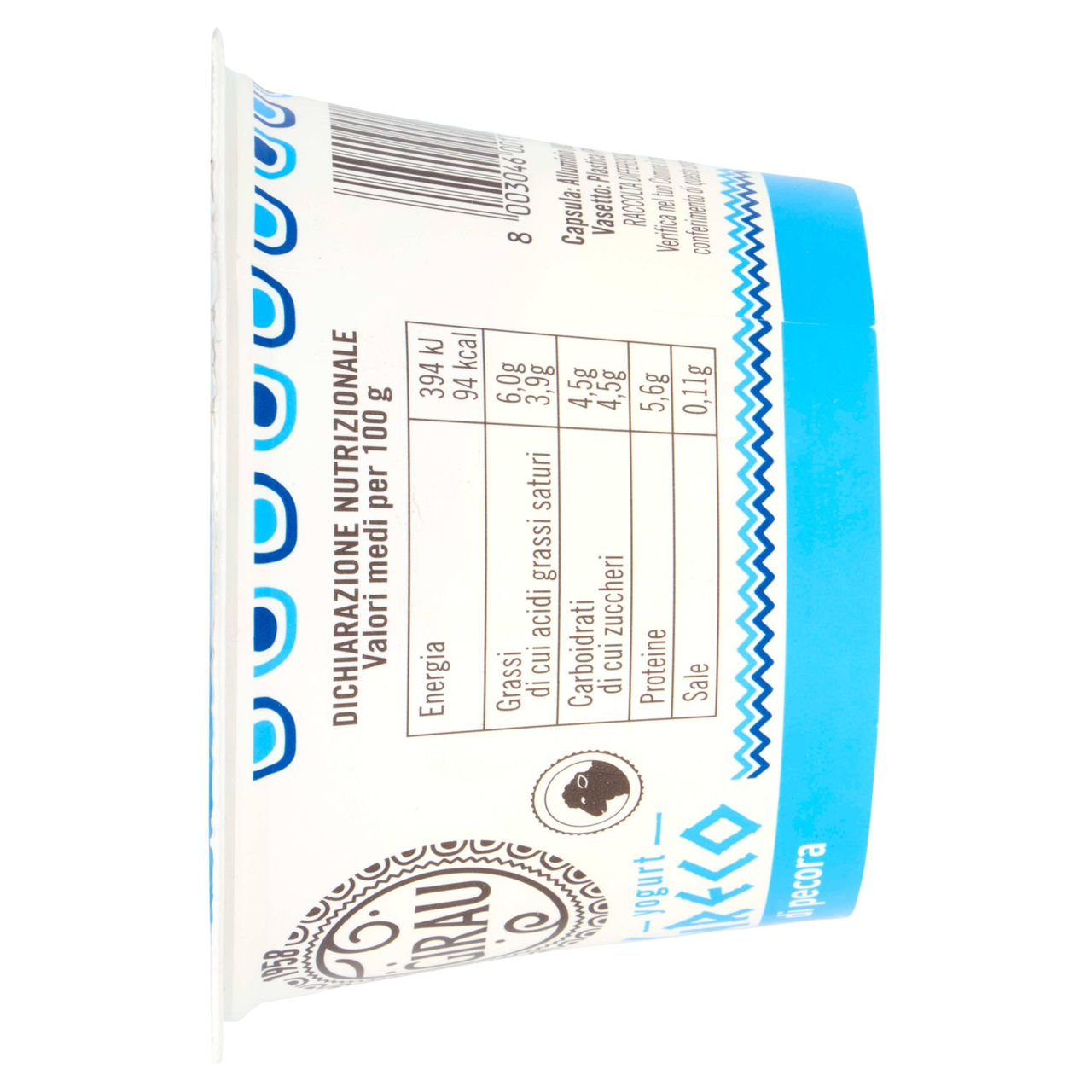 Girau Yogurt Greco di pecora 150 g