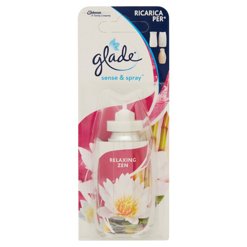 Glade Spray, profumatore per ambienti, fragranze assortite Lavanda,  Mughetto, Relaxing Zen, 300ml ->