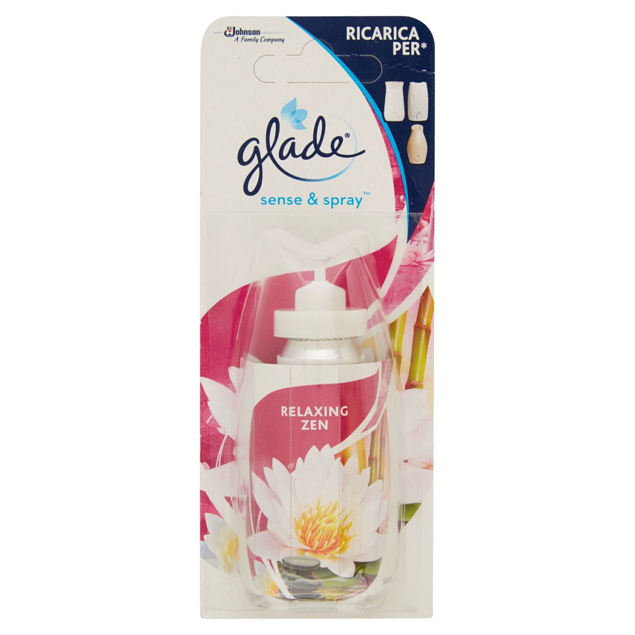Glade Sense & Spray Profumatore per Ambienti con Oli Essenziali