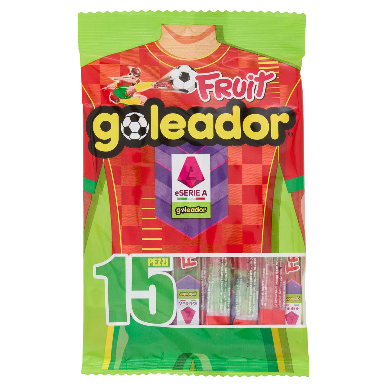 goleador Fruit 15 x 8 g