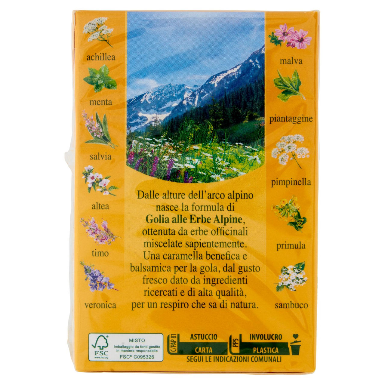 Golia alle Erbe Alpine Erbe Officinali 49 g