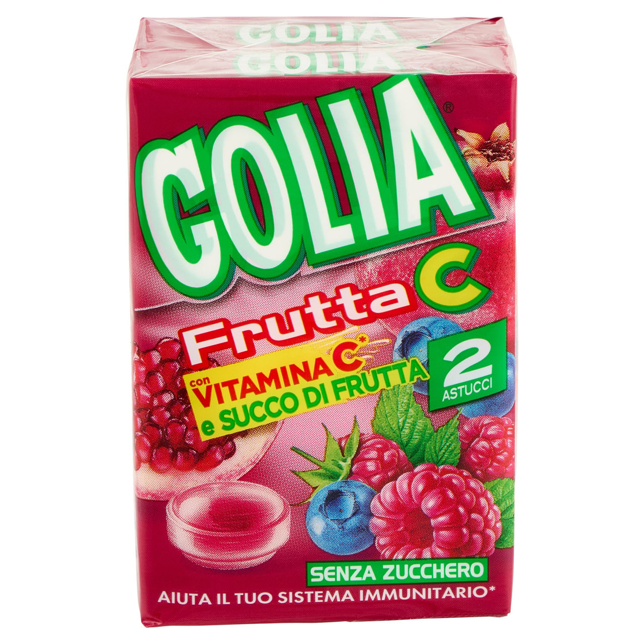 Golia Frutta C Frutti Rossi 2x46g