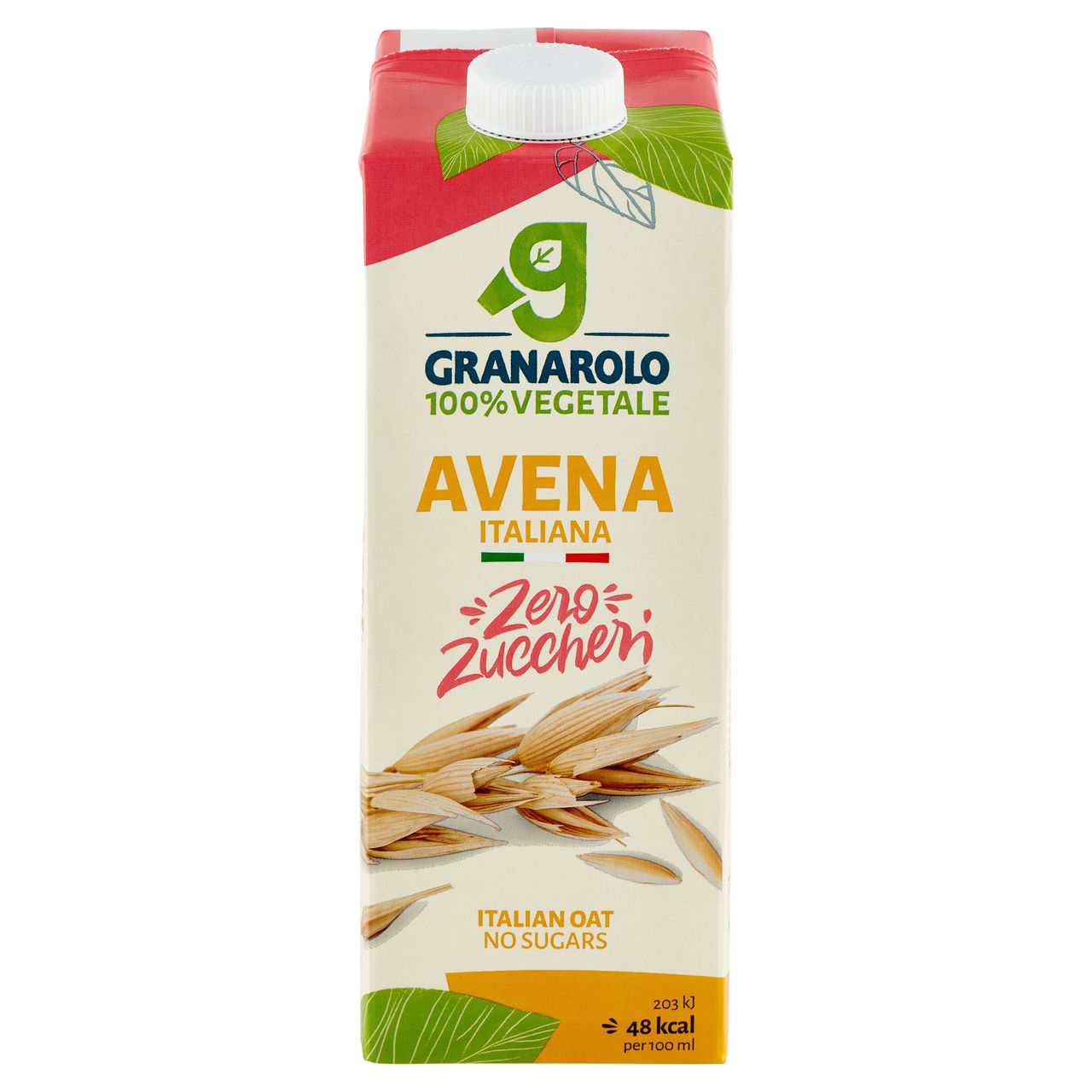 Granarolo 100% Vegetale Avena Italiana Zero Zuccheri 1000 ml