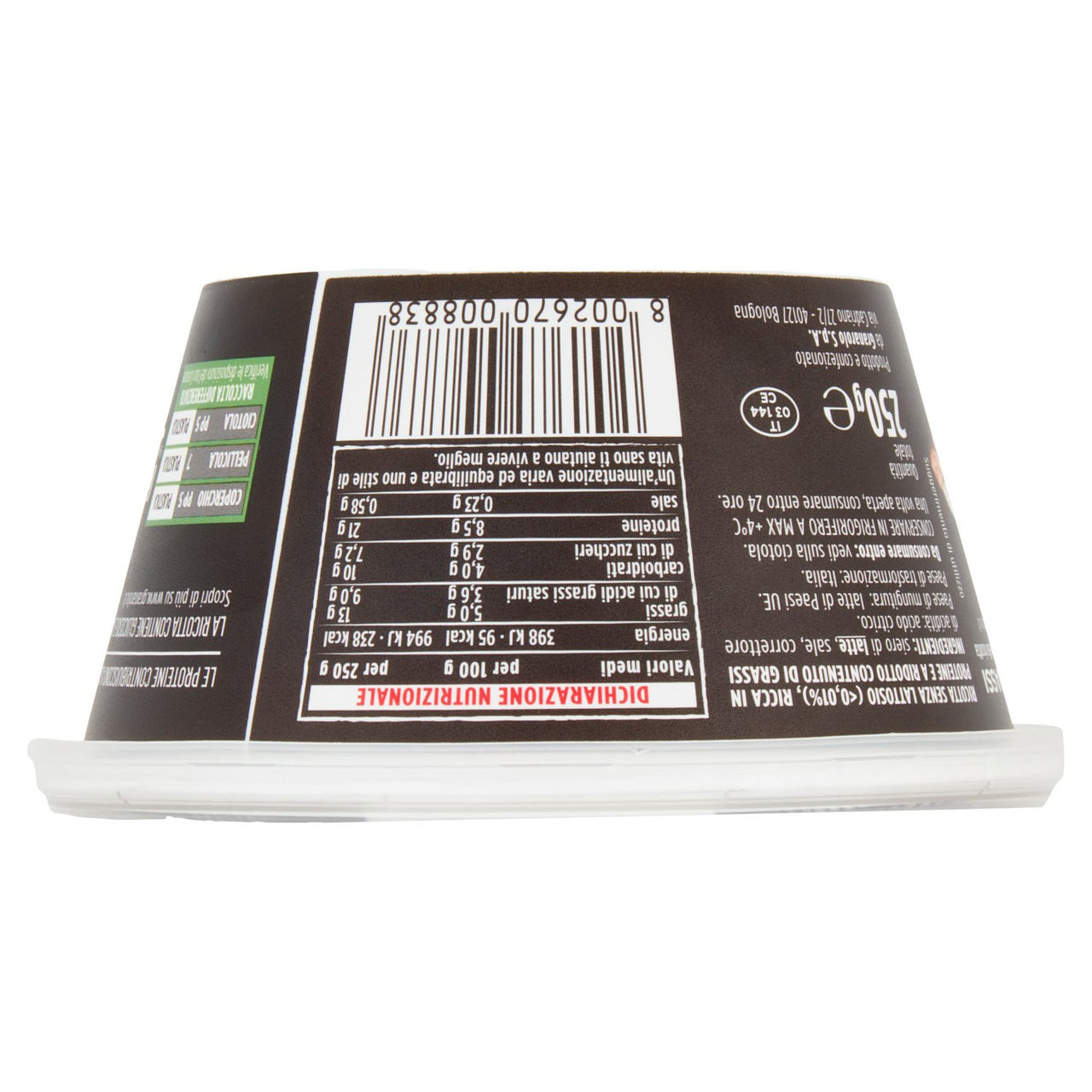 Granarolo Benessere High Protein Ricotta 250 g