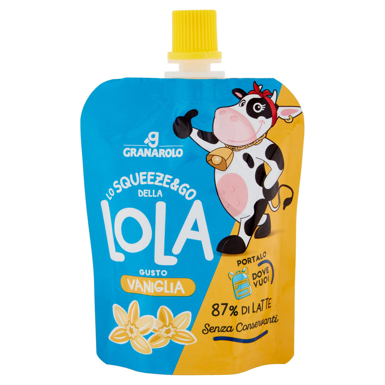 Granarolo lo Squeeze&go della Lola Gusto Vaniglia 85 g