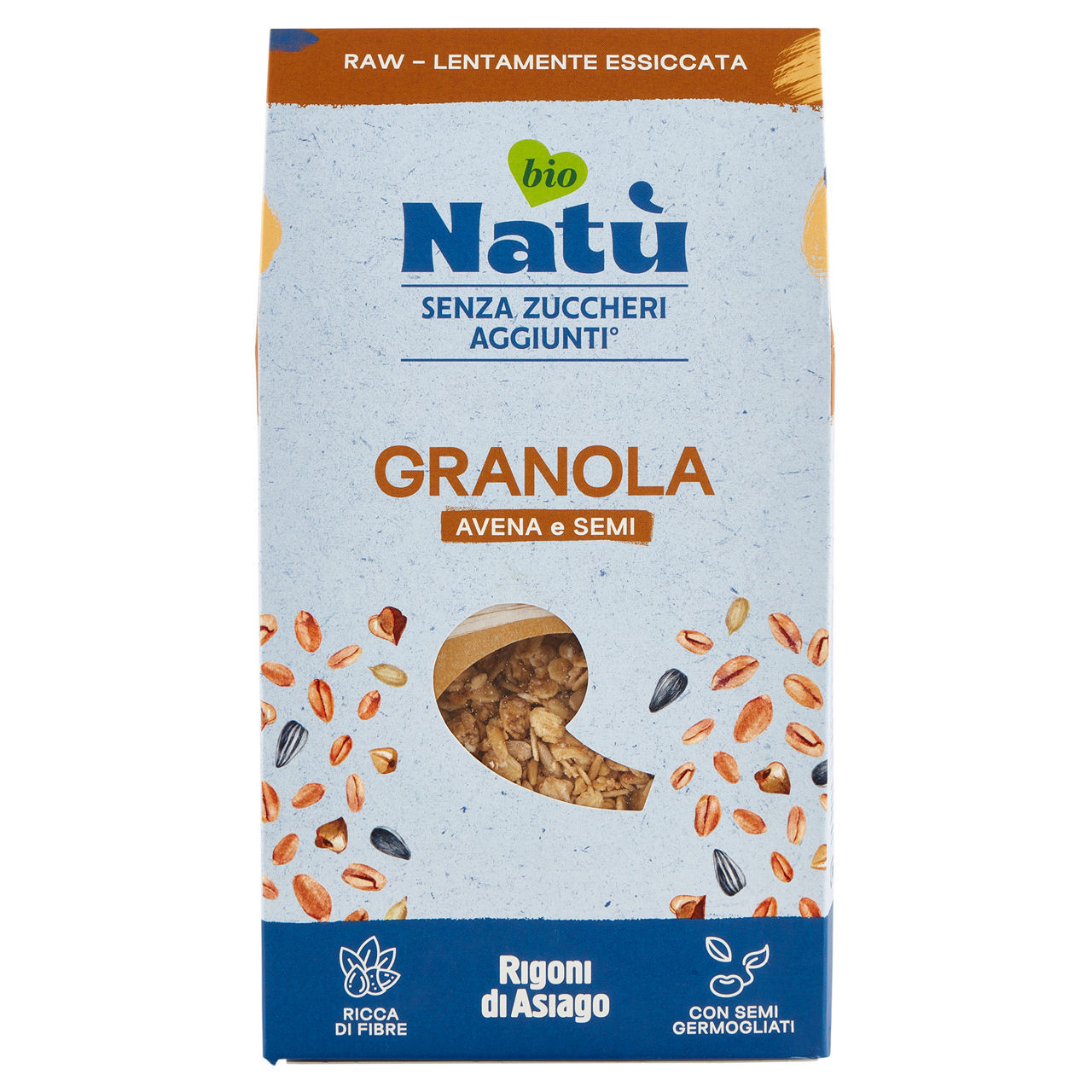 Granola Natù avena e semi 250 g