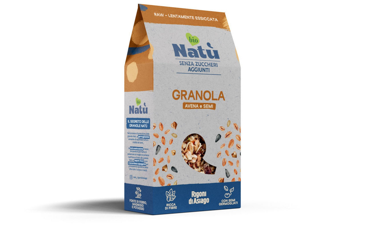 Granola Natù avena e semi 250 g