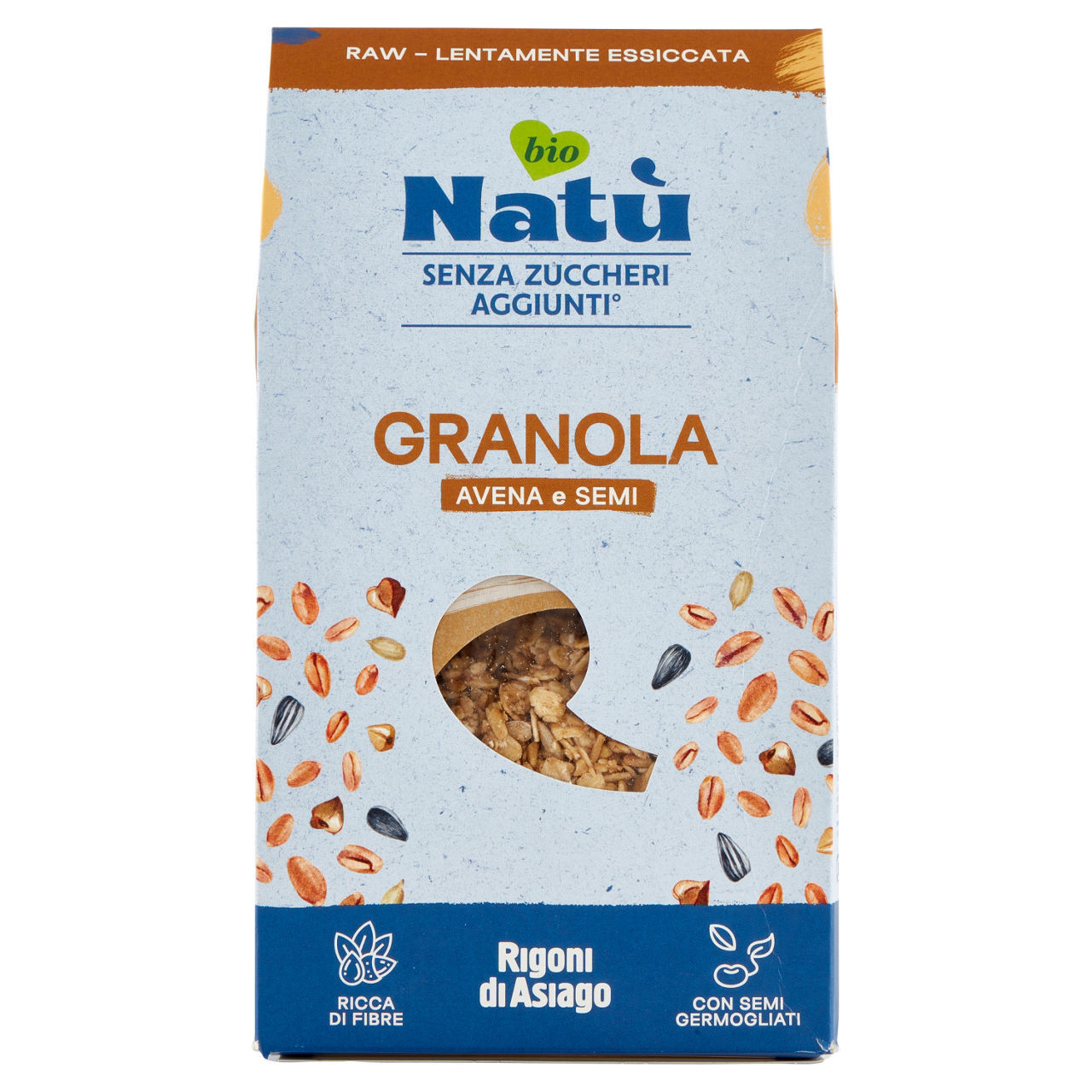 Granola Natù avena e semi 250 g