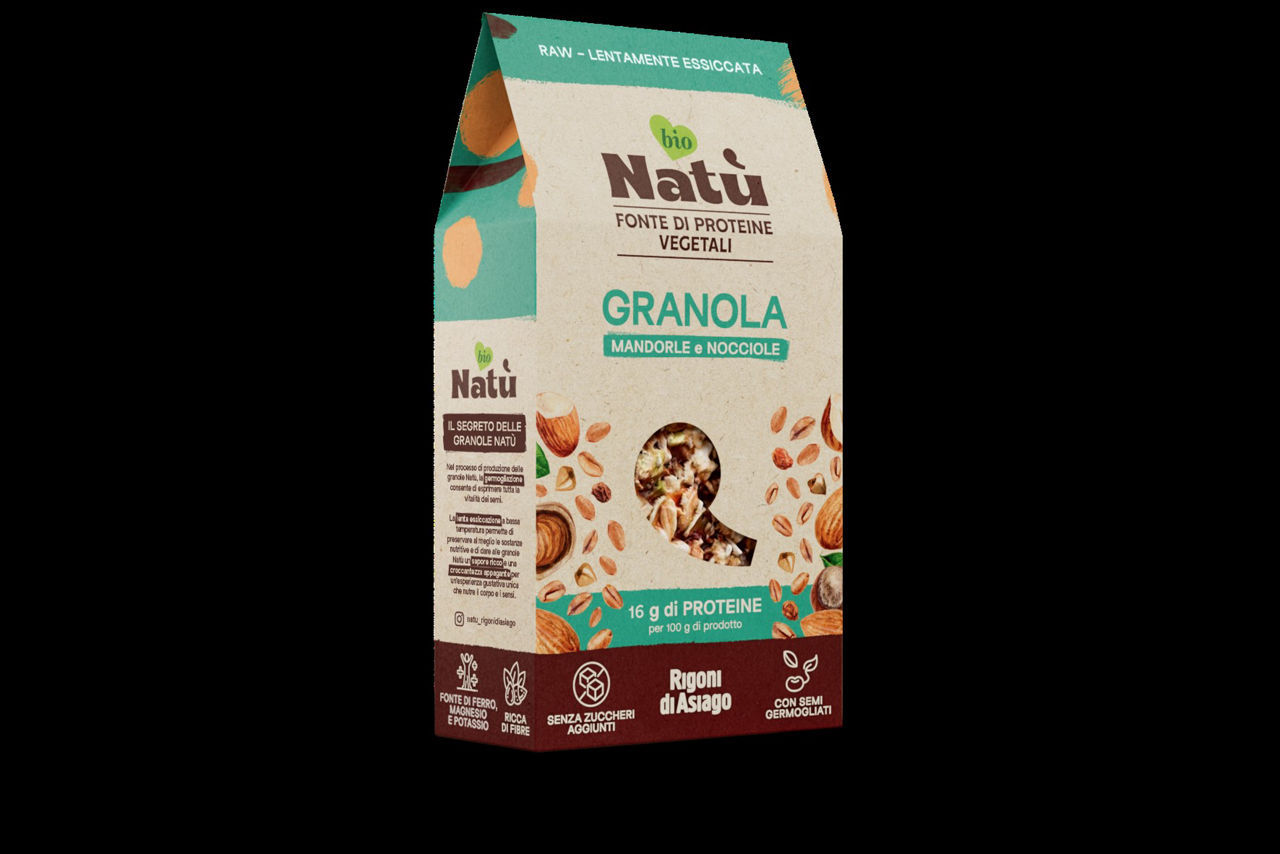 Granola Natu' Proteica Mandorle e Nocciole 250 g