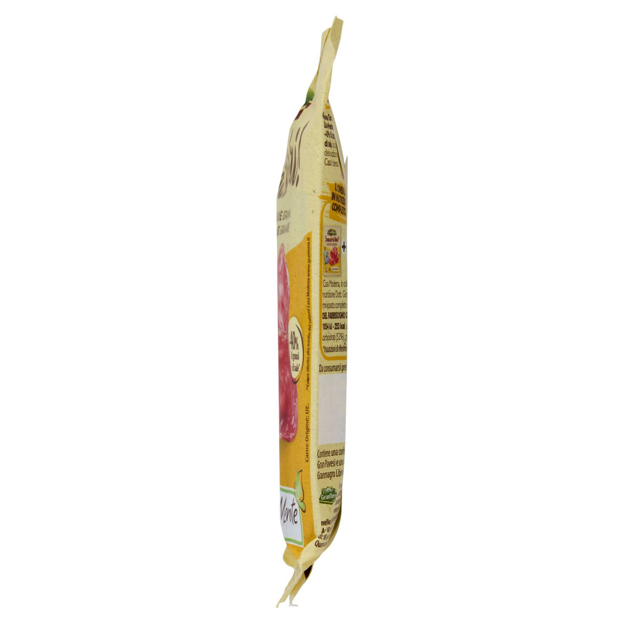 GranTerre LiberaMente Snack & Vai! Fettine di Salme Granmagro e Tocchetti al Mais Gran Pavesi 50 g