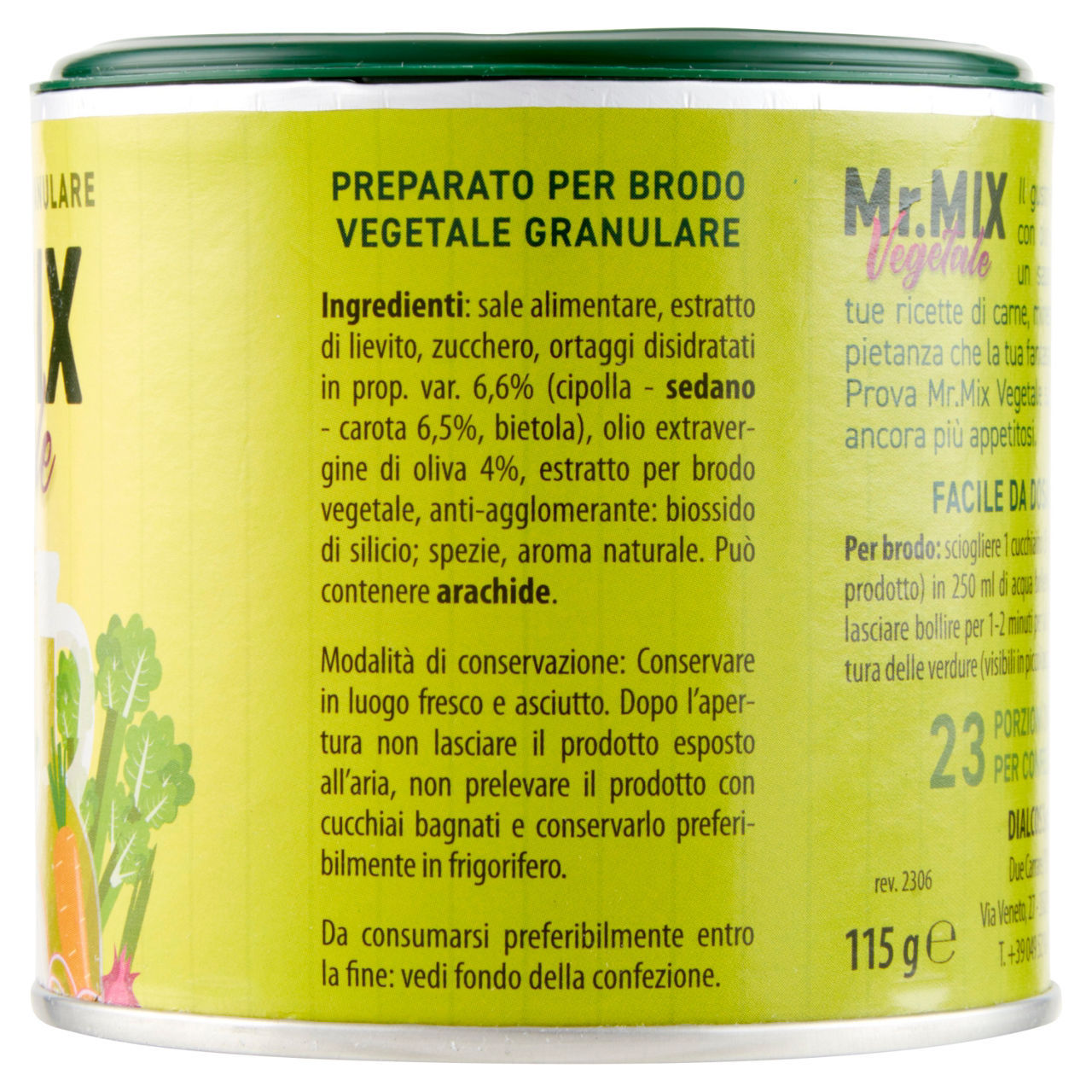 Granulare vegetale Mr. Mix Dialcos  115 g
