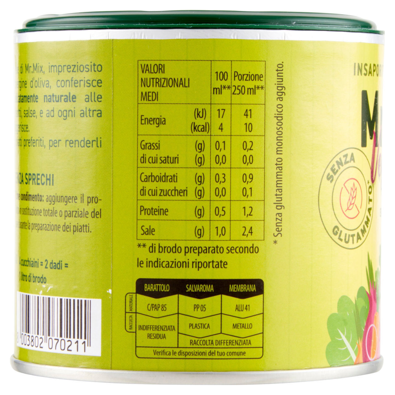 Granulare vegetale Mr. Mix Dialcos  115 g