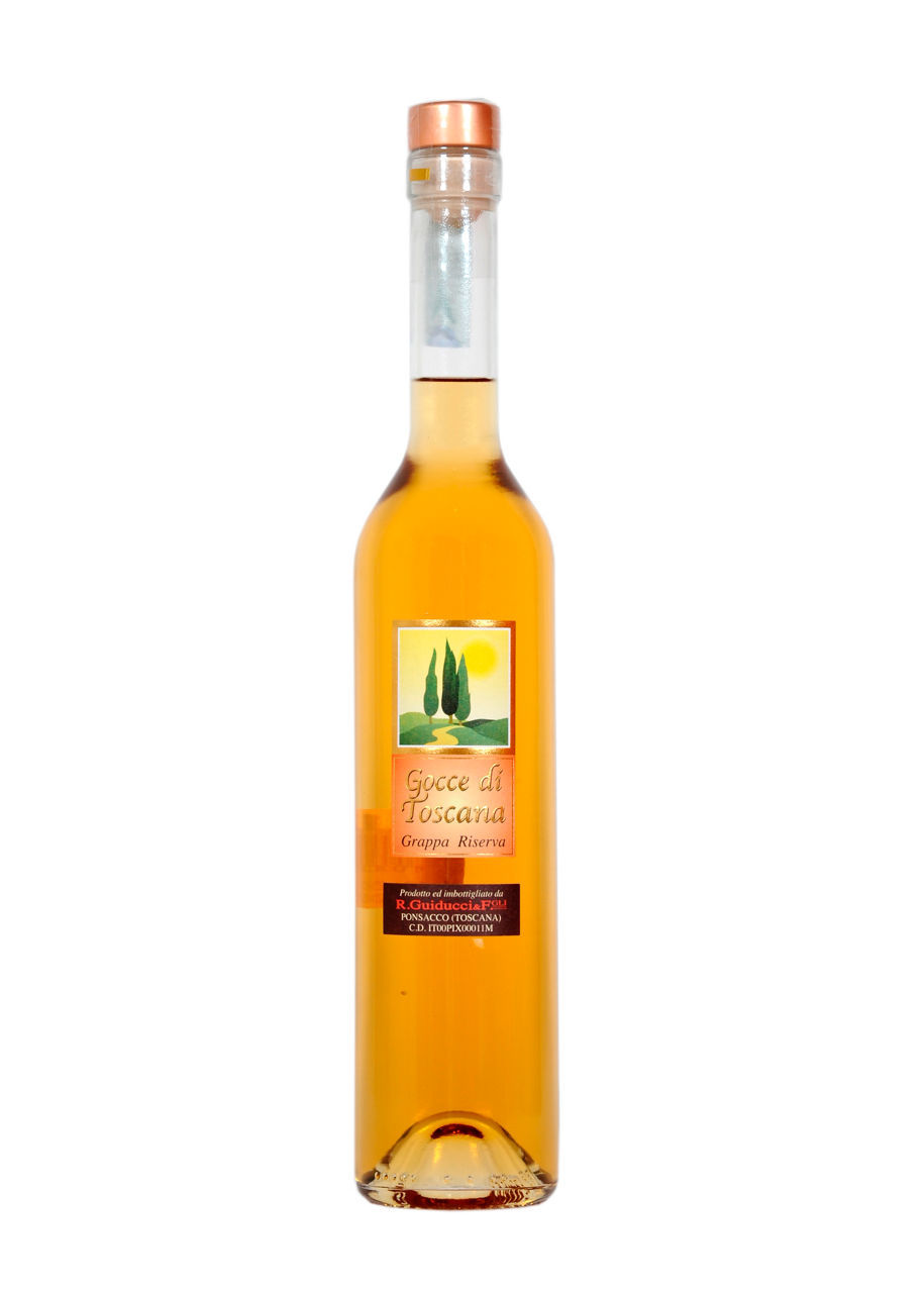 Grappa riserva Gocce di Toscana Guiducci  500 ml