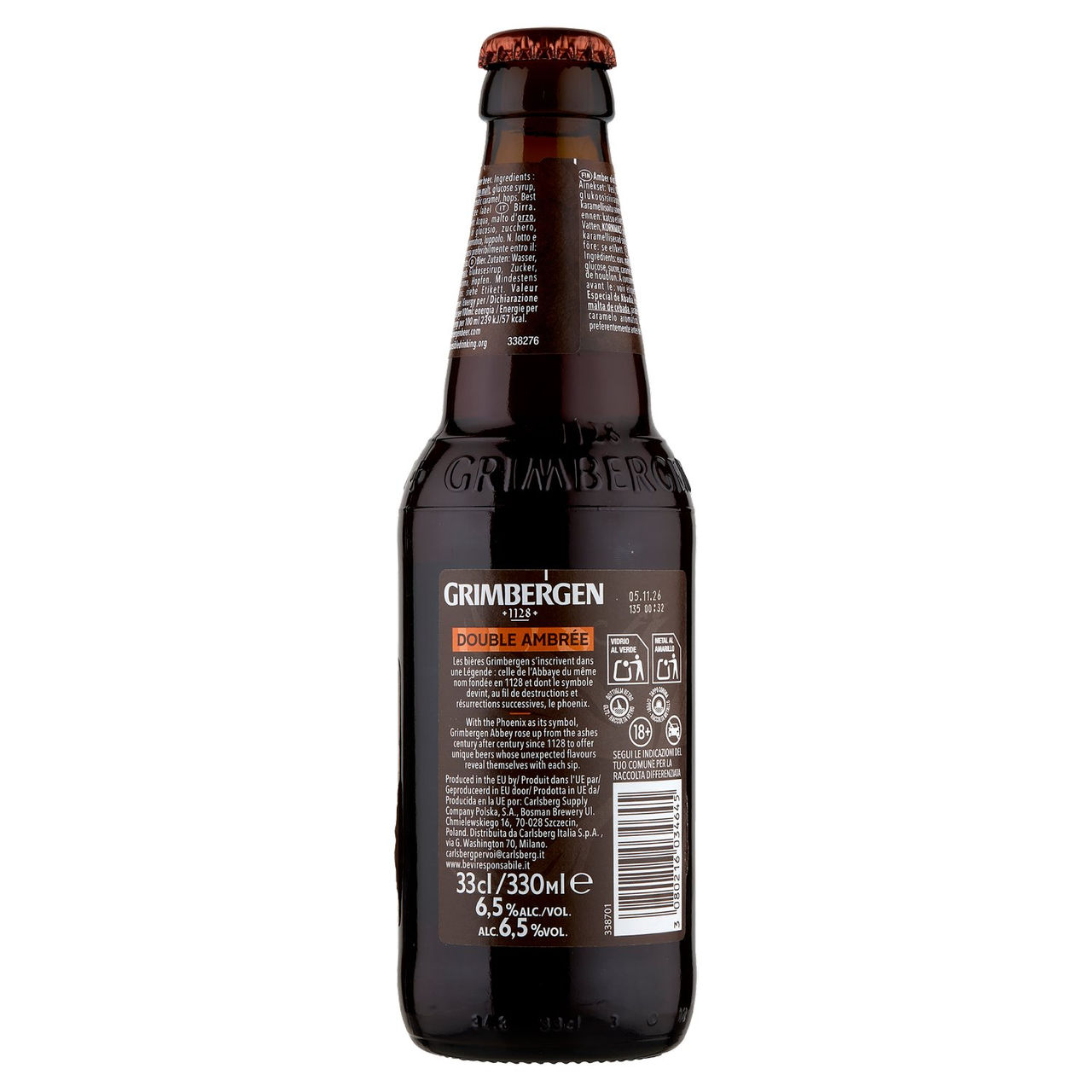 Grimbergen Double Ambrée 33 cl