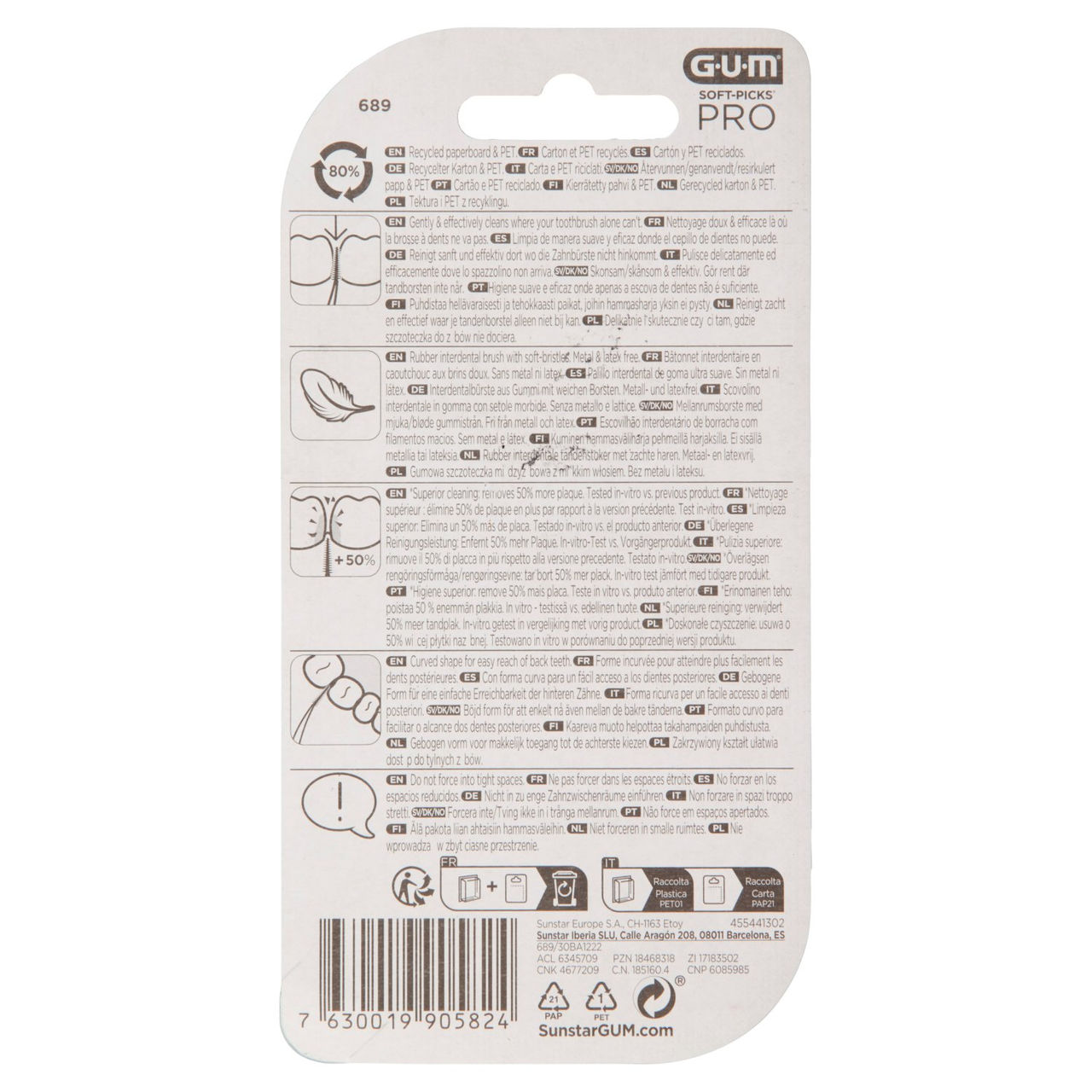 Gum Soft-Picks Pro S 30 pz