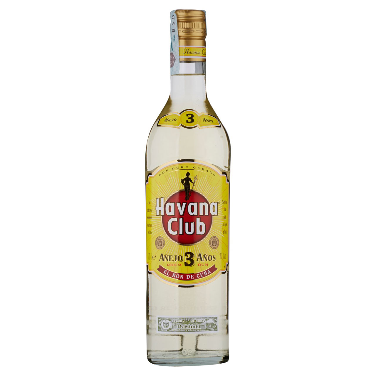 Havana Club Añejo 3 Años Rum 70 cl | Conad