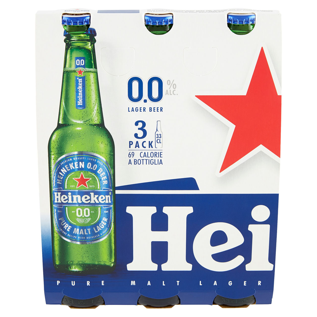 Heineken 0.0 3 x 33 cl