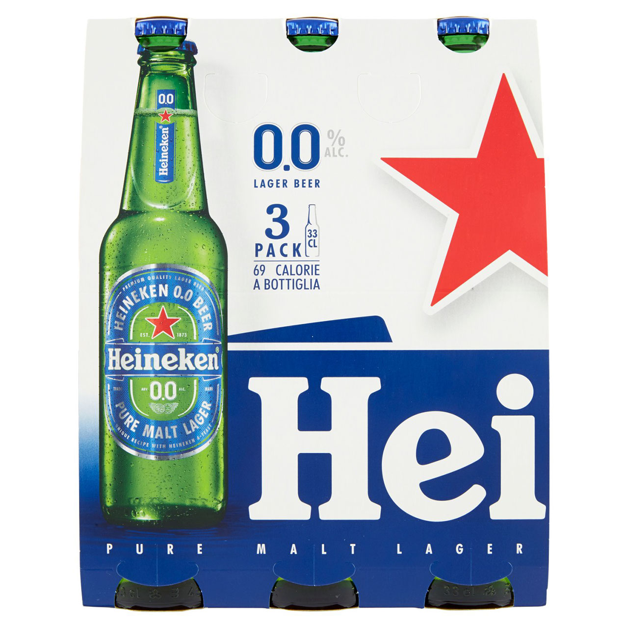 Heineken 0.0 3 x 33 cl