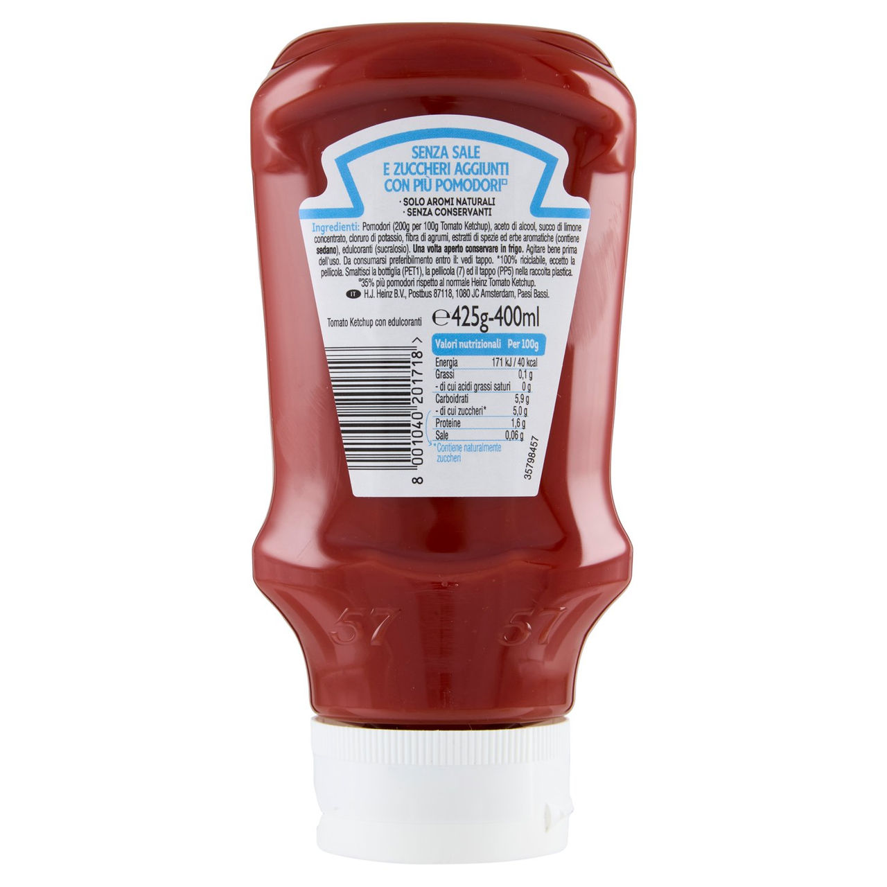 Heinz Tomato Ketchup Zero 400 ml