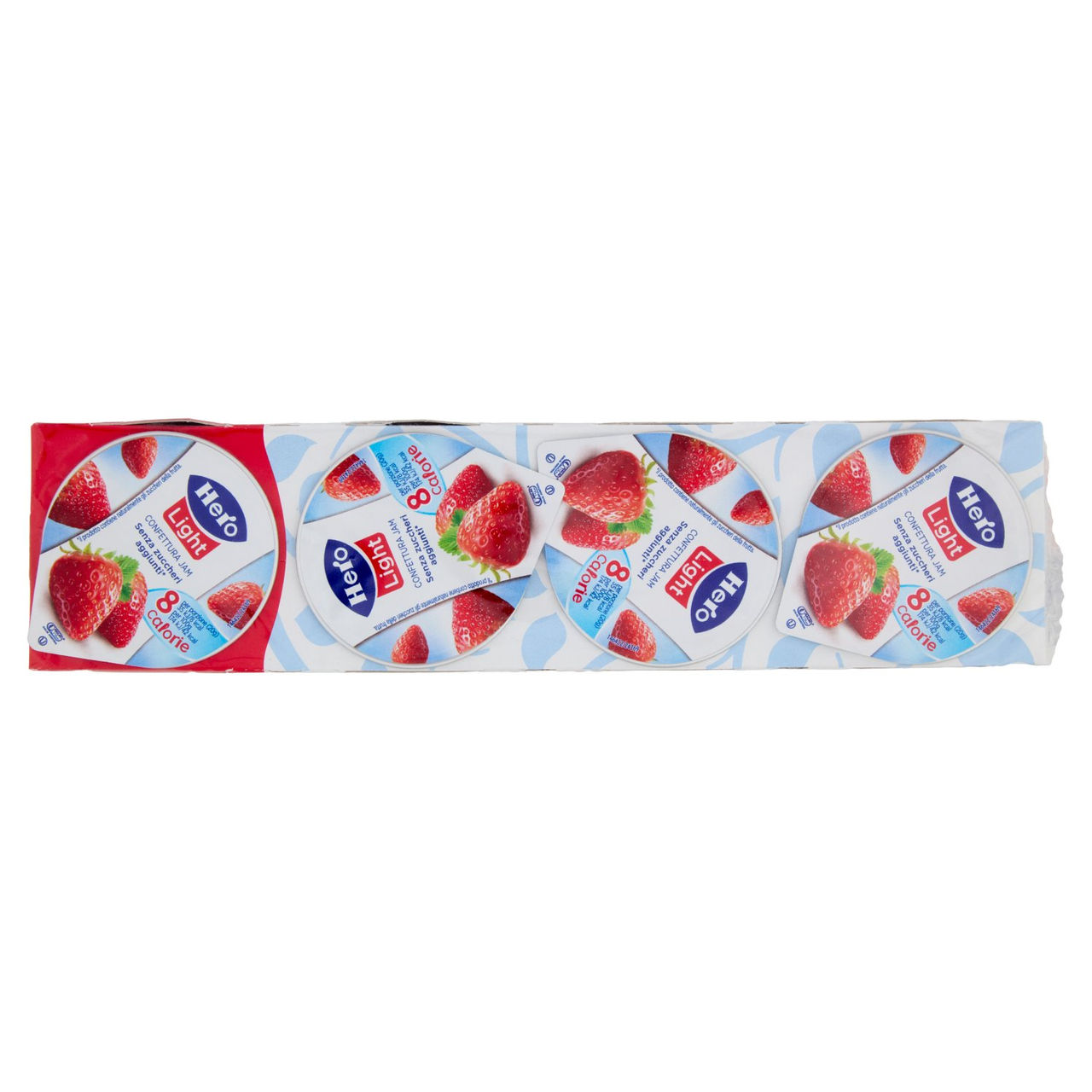 Hero Light Confettura di Fragole 4 x 20 g