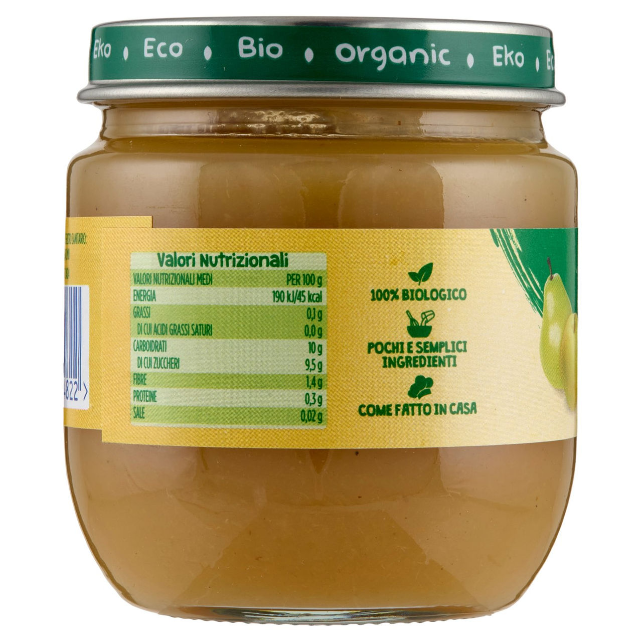 Hero Solo Bio Pera e Mela 120 g