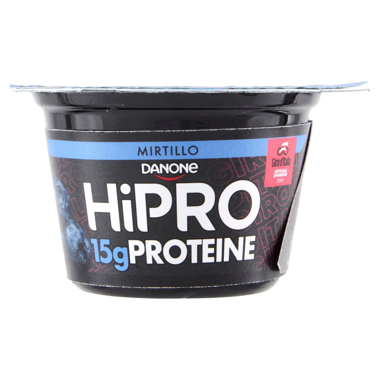 HiPRO Yogurt Magro, 15g Proteine, Senza Grassi, Mirtillo, Edizione Giro d'Italia, 160 g