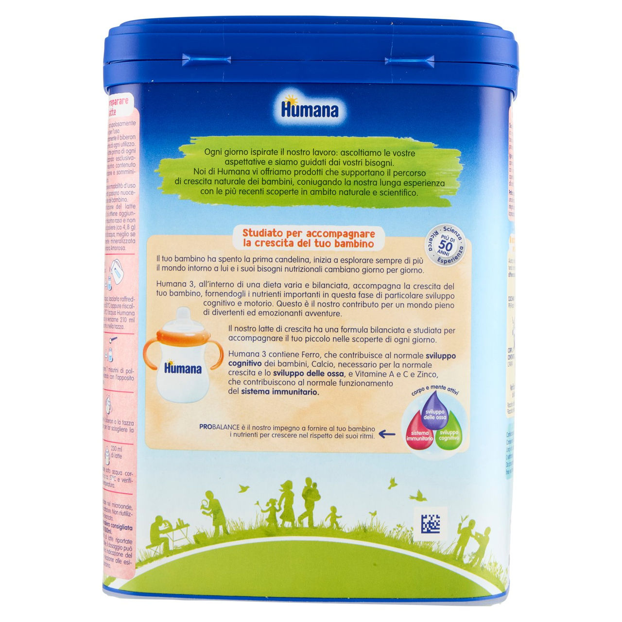 Humana Probalance Piccoli Eroi 3 Latte di crescita 800 g