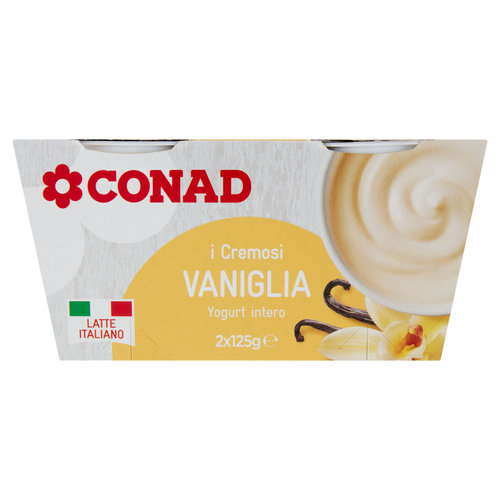 Yogurt Intero Fragola a Pezzi 2x125g Conad online | Conad