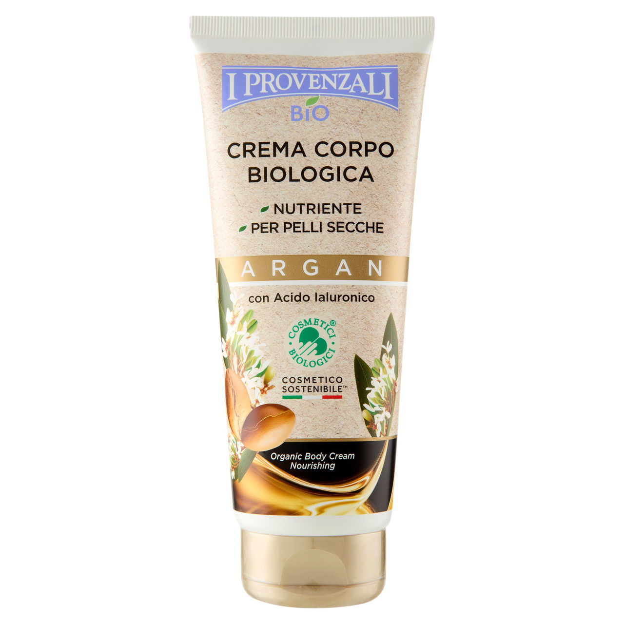 I Provenzali Bio Crema Corpo Biologica Argan 200 mL