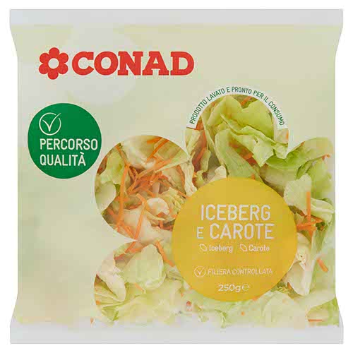 Iceberg e Carote 250 g Percorso Qualità Conad