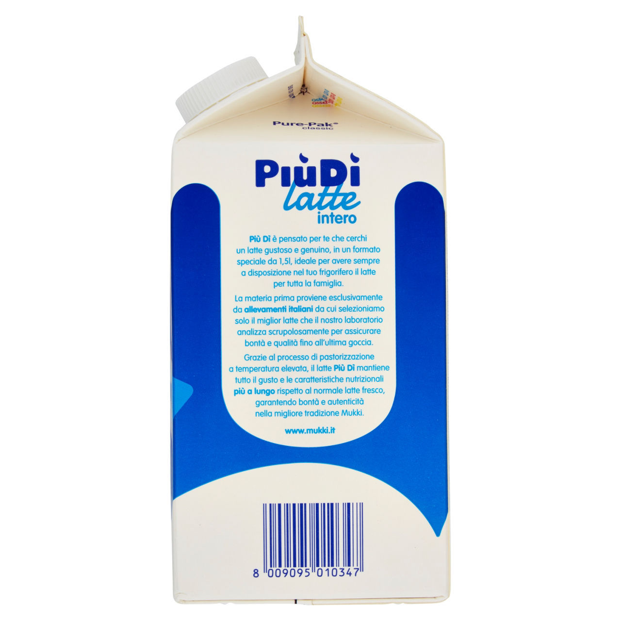 Il Latte PiùDì Mukki intero 1,5 l