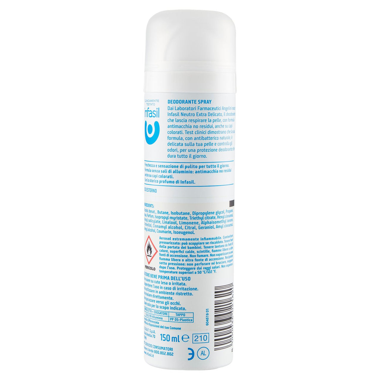 Infasil Neutro Deodorante 150ml in vendita online