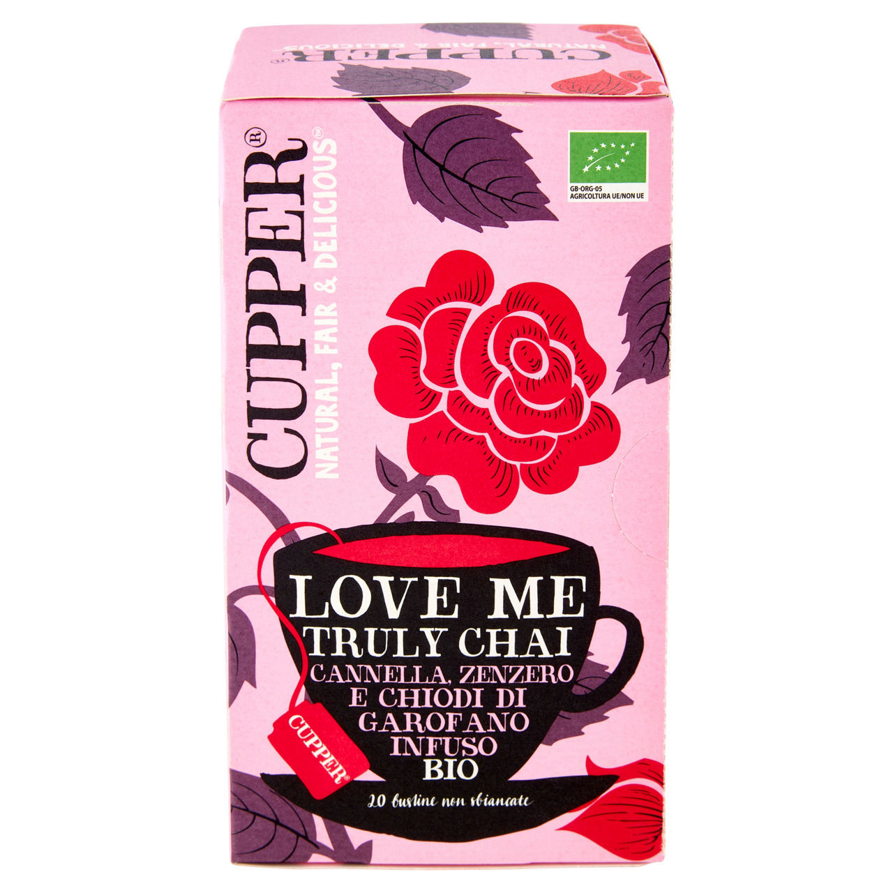 Infuso Cupper cannella zenzero e chiodi di garofano 44 g conf. da 20 filtri