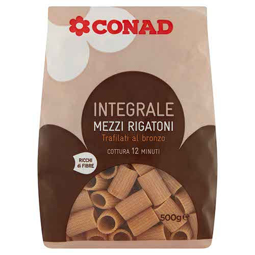 Mezze Penne Rigate 500 g Conad in vendita online