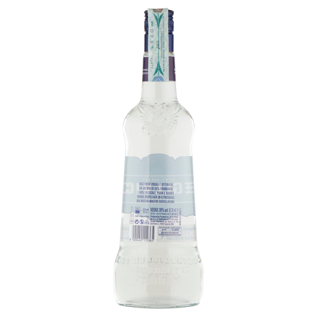 Vodka Keglevich 0,7 L in vendita online
