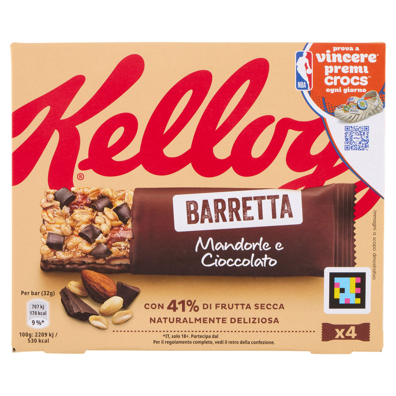 barrette ai cereali e cioccolato