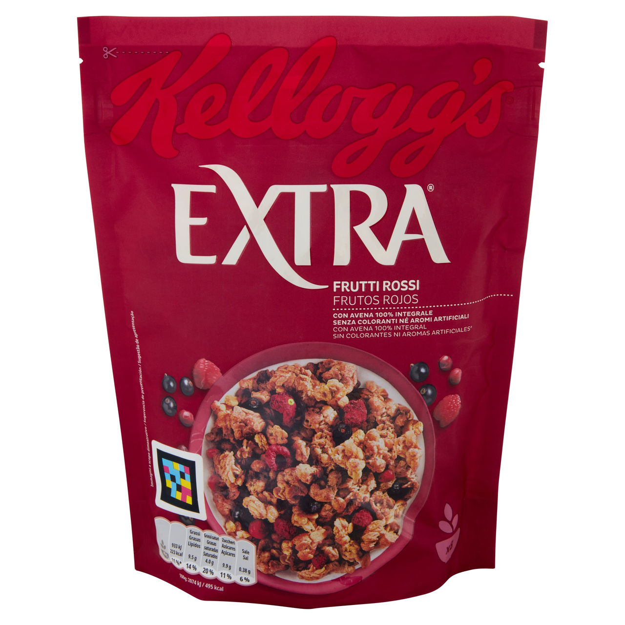 Kellogg's Extra Frutti Rossi 375 g