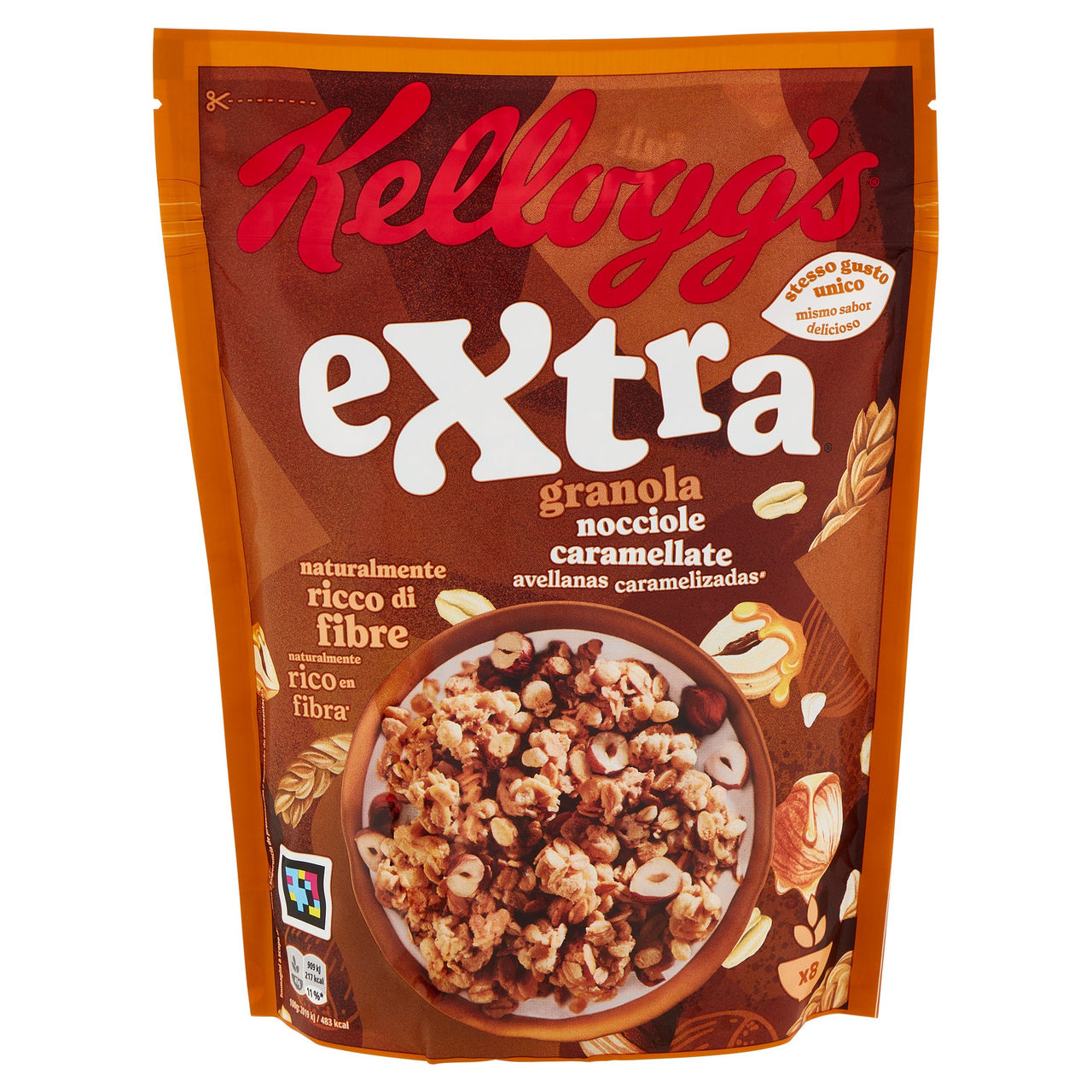 Kellogg's Extra granola nocciole caramellate 375 g