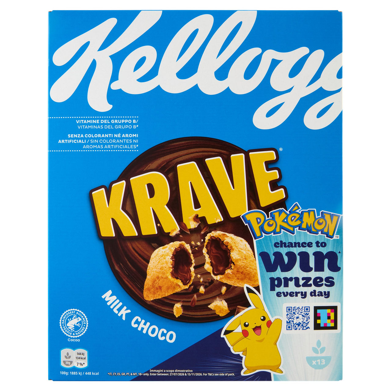 Krave Roulette Kellogg's Krave Milk Choco 410 g in vendita online | Conad