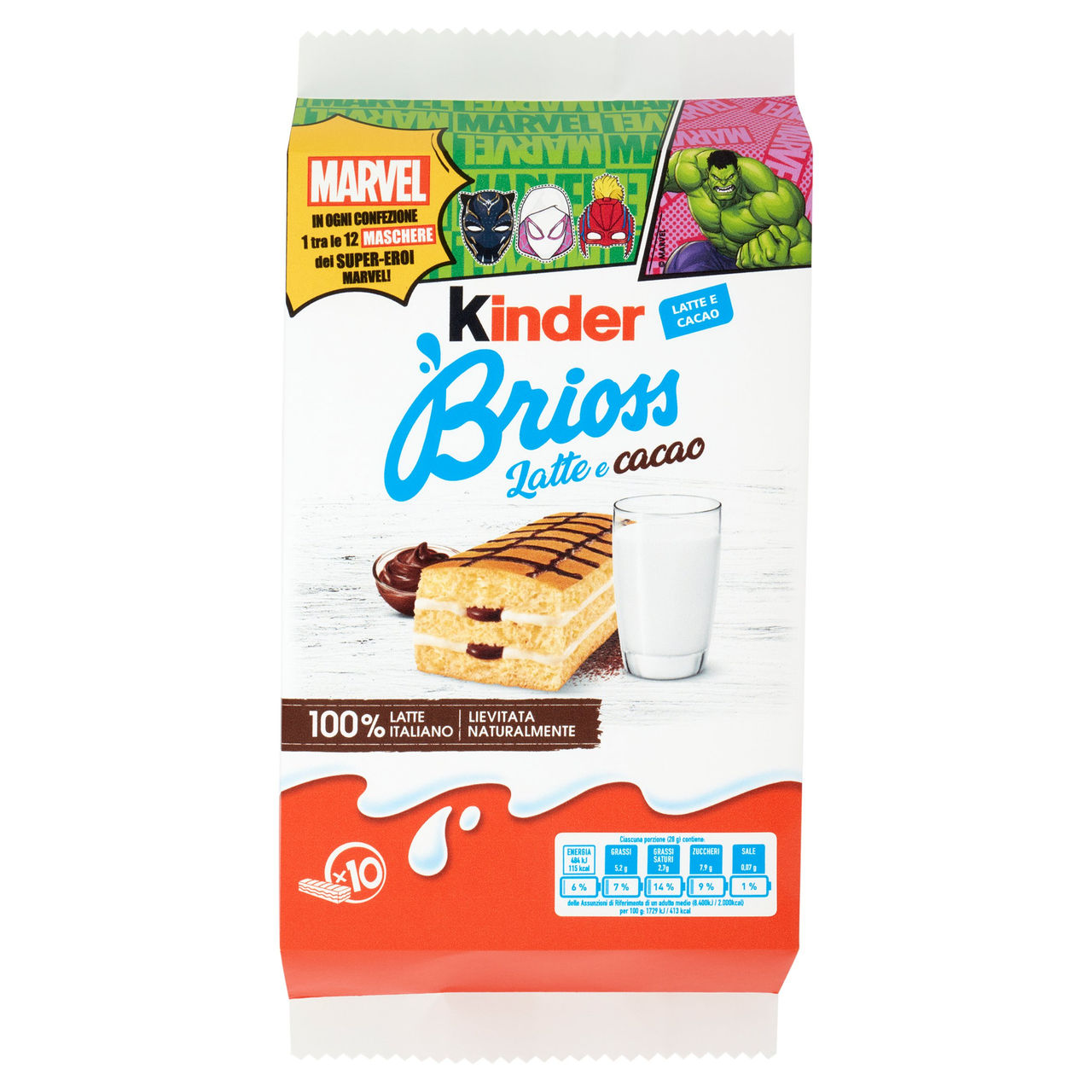 Kinder Brioss Latte e Cacao in vendita online
