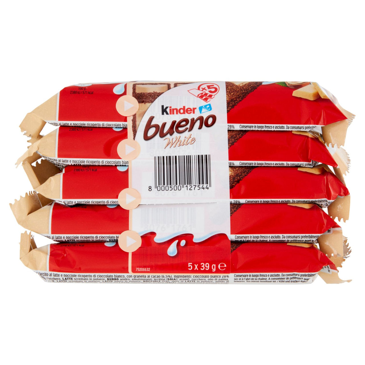 Kinder bueno White 5 x 39 g