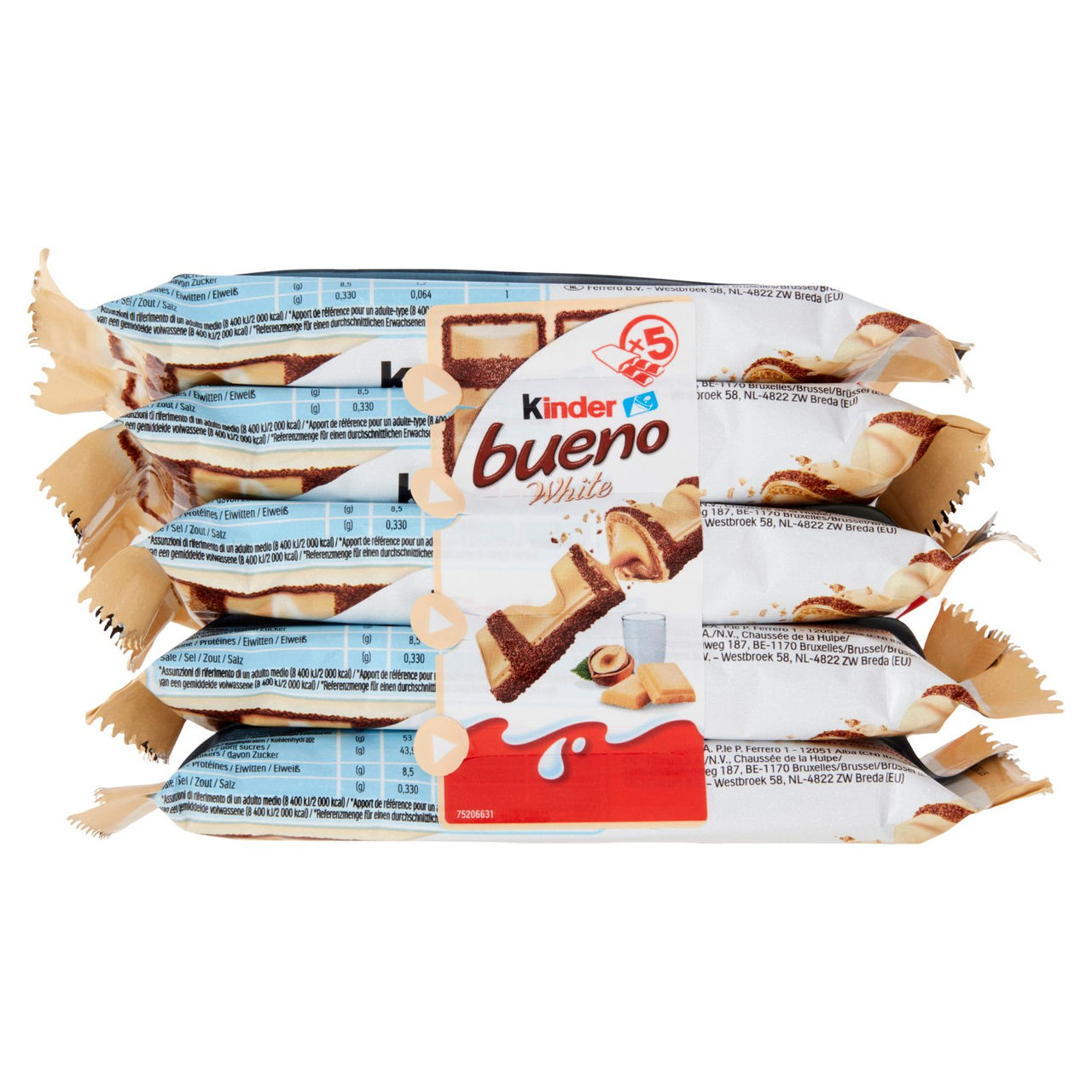 Kinder bueno White 5 x 39 g