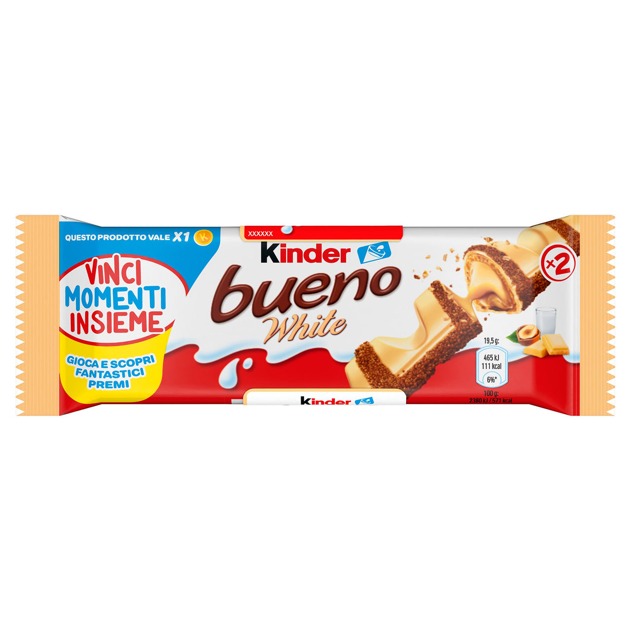Kinder Bueno White 3 x 39 g in vendita online