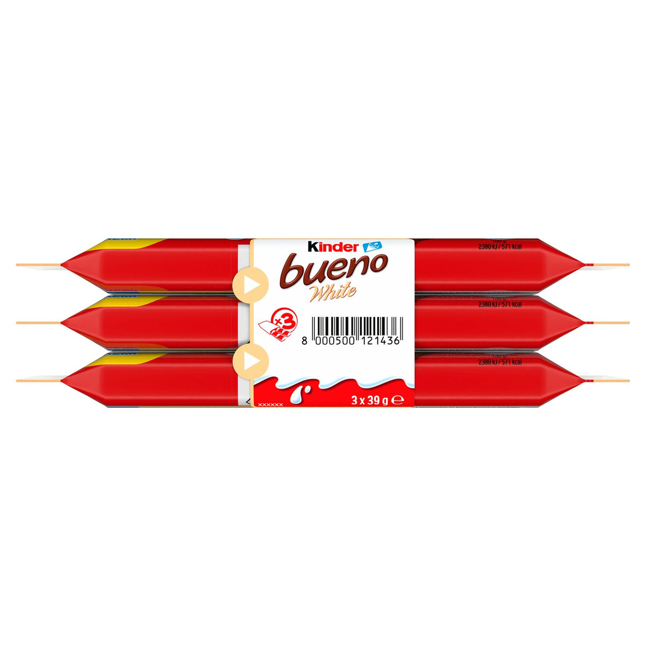 Kinder Bueno White 3 x 39 g in vendita online