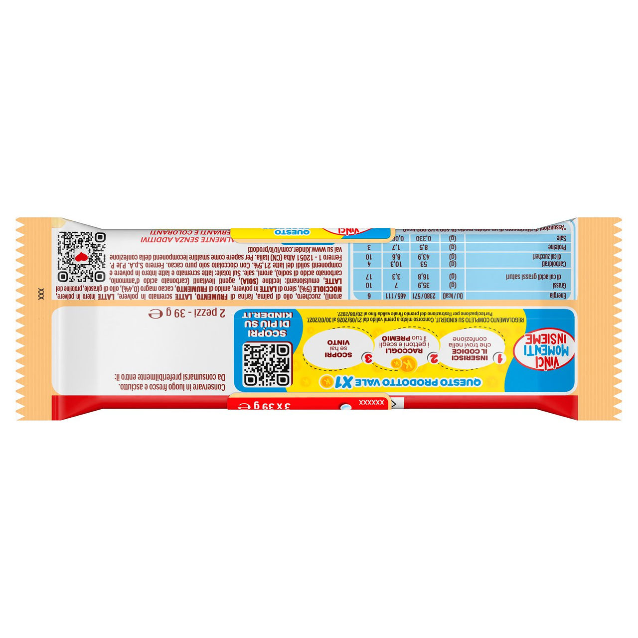 Kinder Bueno White 3 x 39 g in vendita online