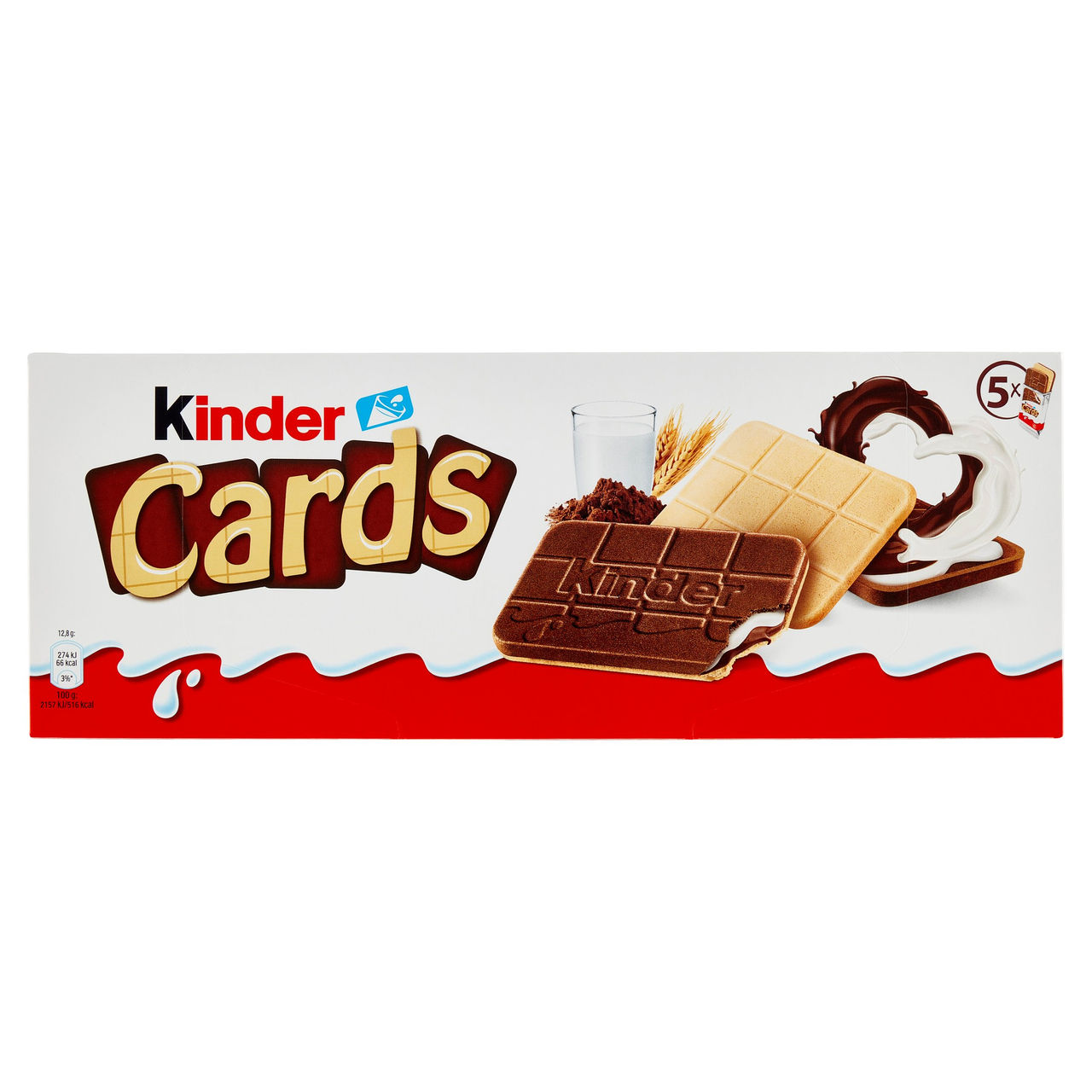 Kinder Cards 5 x 12,8 g in vendita online