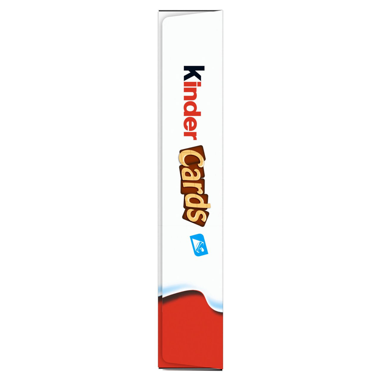 Kinder Cards biscotti con ripieno cremoso al latte e cacao 5 monoporzioni 128 g